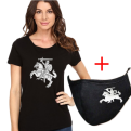 Vytis Wmns Tee + Face Mask Vytis
