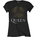 Queen Crest Moteriški Marškinėliai