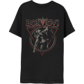 Bon Jovi Triangle Overlap Marškinėliai