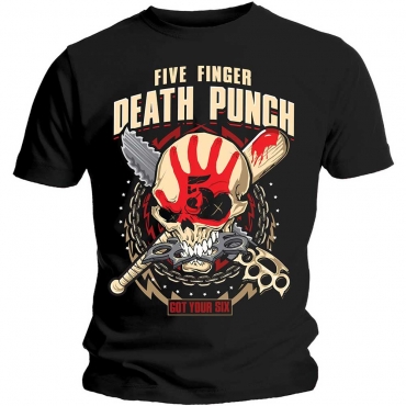 Five Finger Death Punch Zombie Kill Marškinėliai  