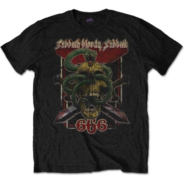 Black Sabbath Bloody Sabbath 666 Marškinėliai