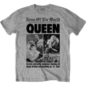 Queen News of the World 40th Front Page Tee