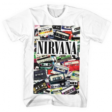 Nirvana Cassettes Marškinėliai
