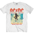 AC/DC Blow Up Your Video Balti Marškinėliai