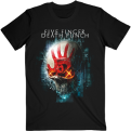 Five Finger Death Punch Interface Skull Marškinėliai