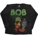 Bob Marley Smoke Gradient Marškinėliai Ilgomis Rankovėmis