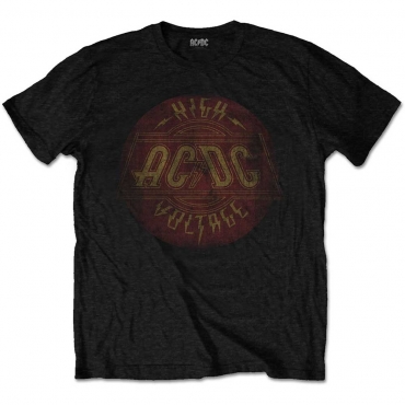 AC/DC High Voltage Vintage Marškinėliai