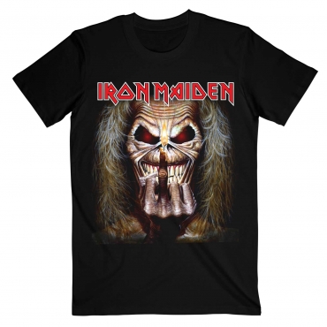 Iron Maiden Eddie Candle Finger Marškinėliai