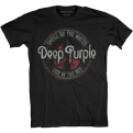 Deep Purple Smoke Circle Marškinėliai