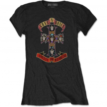 Guns N' Roses Appetite for Destruction Moteriški Marškinėliai