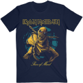  Iron Maiden Piece of Mind Gold Eddie Tee