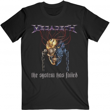 Megadeth Systems Fail Marškinėliai 