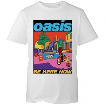 Oasis Be Here Now Illustration Marškinėliai