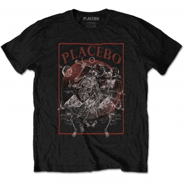 Placebo Astro Skeletons Marškinėliai