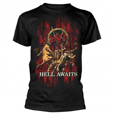 Slayer Hell Awaits Marškinėliai