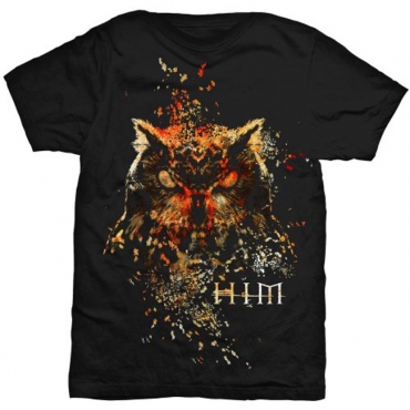 HIM Owl Colour Marškinėliai