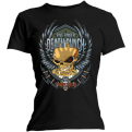 Five Finger Death Punch Trouble Moteriški Marškinėliai