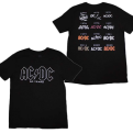 AC/DC Logo History Marškinėliai (50 years edition)