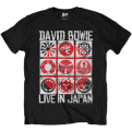 David Bowie Live In Japan Marškinėliai