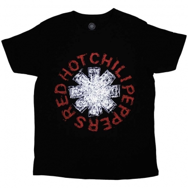 Red Hot Chili Peppers Scribble Asterisk Marškinėliai