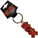 AC/DC Logo Gold Keychain