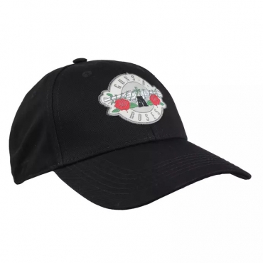 Guns N' Roses Silver Circle Logo Cap 
