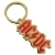 AC/DC Logo Gold Keychain thumbnail
