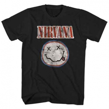 Nirvana Distressed Logo Marškinėliai