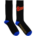 David Bowie Logo Blue Contrast Socks