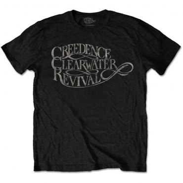 Creedence Clearwater Revival Vintage Logo Marškinėliai