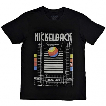 Nickelback Those Days VHS Marškinėliai