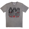 Guns N' Roses Hell Group Stone Wash Marškinėliai