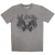 Def Leppard Tribal Skull Stone Wash Marškinėliai thumbnail