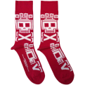 Five Finger Death Punch Pixeled Skull Repeat Kojinės