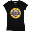 Moteriški Marškinėliai Guns 'N Roses Classic Bullet Logo (smulkioms moterims)