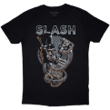 Marškinėliai Slash Skull Guitar Snake
