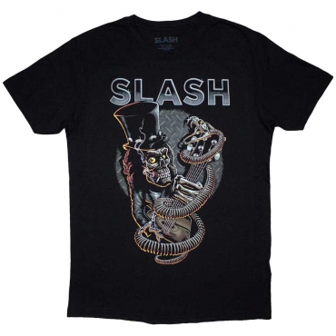 Marškinėliai Slash Skull Guitar Snake