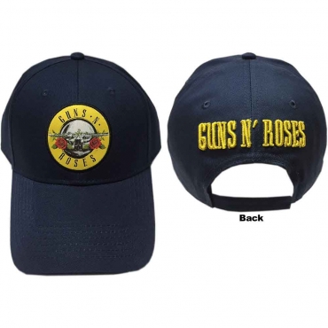Cap Guns N' Roses Circle Logo (navy blue)