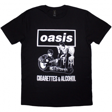 T-shirt Oasis Cigarettes & Alcohol 