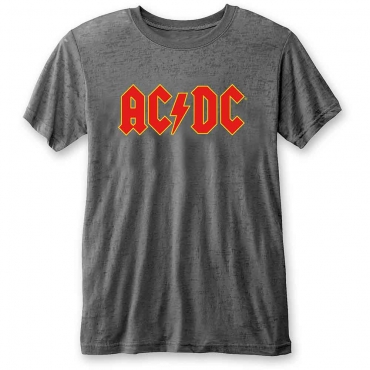 T-shirt AC/DC Logo Burnout 