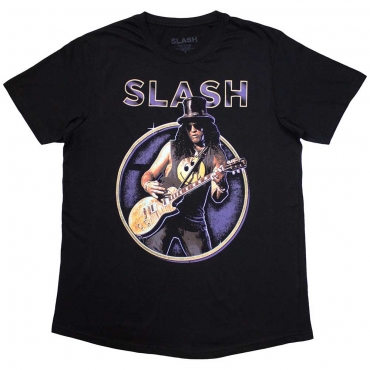 Marškinėliai Guns N' Roses Slash Purple Circle