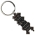 Keychain AC/DC 3D Silver Logo thumbnail