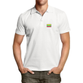 White polo shirts with Vytis