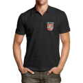 Black Polo Shirt Vytis Lithuania