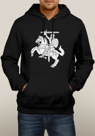 Black hoodie New Vytis