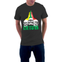 Black Tee Three Crosses