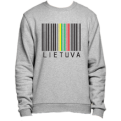 Lithuania Barcode Crew Sweatshirt