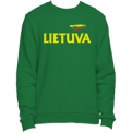 Lithuania Green Crew Sweatshirt