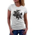 White WMNS Tee Vytis