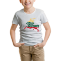 White Youth Tee Three Colors Vytis (Size: 8 years) 